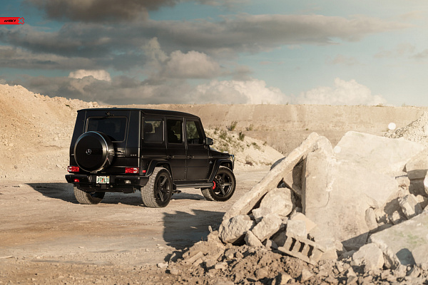 Фото дисков Anrky AN15 Черный сатин на Mercedes-Benz G-Class II