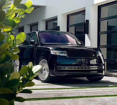 Фото дисков Vossen UV-5 на Land Rover Range Rover V