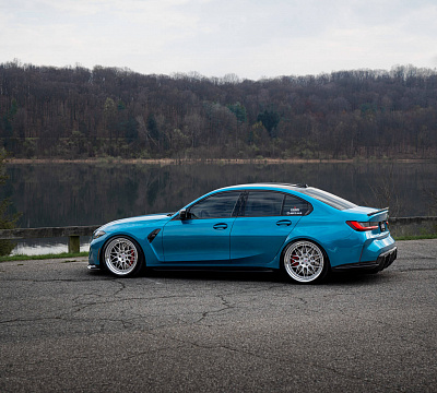 Фото дисков HRE 300 на BMW 3/M3 (G2x/G80)