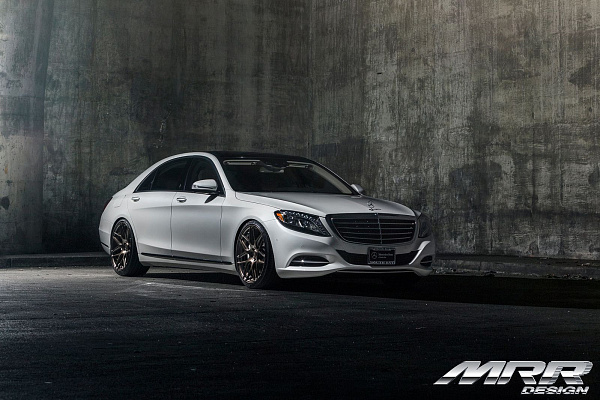 Фото дисков MRR FS01 Глянцевая бронза на Mercedes-Benz S-Class (W222, C217)