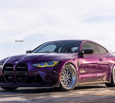 Фото дисков Strasse Wheels SV10M Track на BMW 4/M4 (G22/G82)