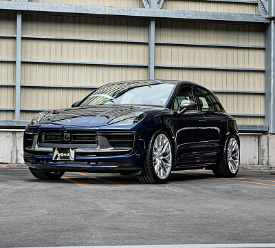 Фото дисков HRE P200 на Porsche Macan I