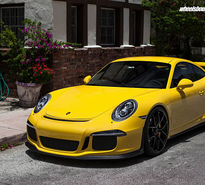 Фото дисков HRE P101 на Porsche 911 VII