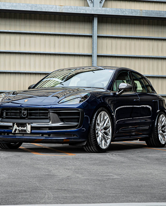 Фото дисков P200 Глянцевый лак на Porsche Macan I