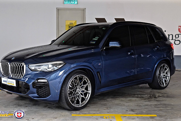Фото дисков HRE FF10 Серебро на BMW X5/X5 M (F15/F85)