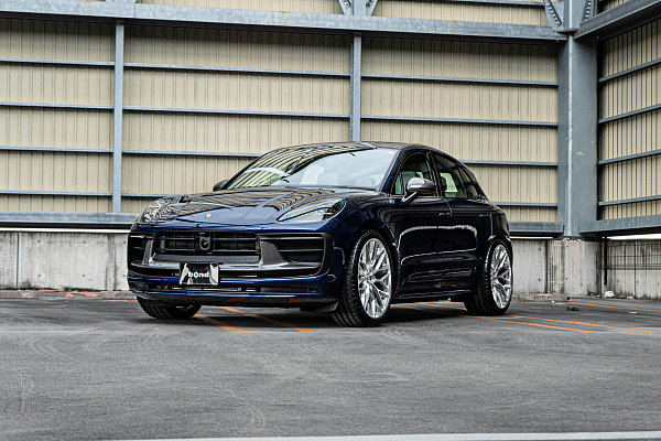 Фото дисков HRE P200 Глянцевый лак на Porsche Macan I