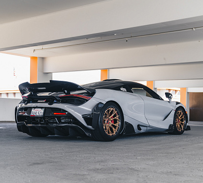 Фото дисков Brixton Forged PF10 на McLaren 720S
