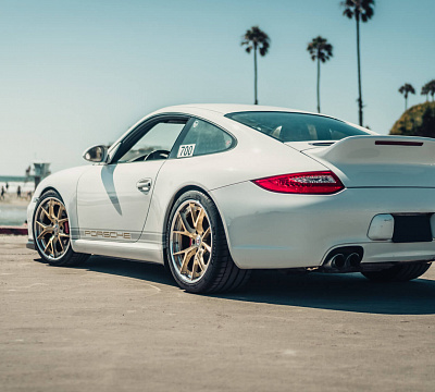Фото дисков HRE S101 на Porsche 911 VI