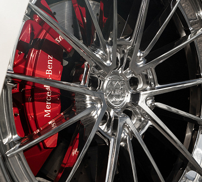 Фото дисков Anrky AN39 на Mercedes-Benz S-Class (W222, C217)