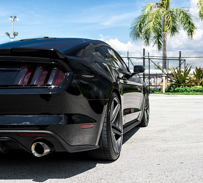 Фото дисков Vossen CV5 на Ford Mustang VI