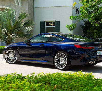 Фото дисков HRE 309M на BMW 8/M8