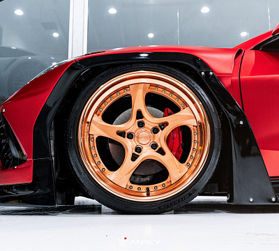 Фото дисков Anrky XR-305 на Chevrolet Corvette C8