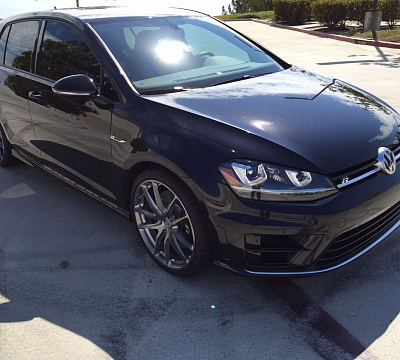 Фото дисков HRE P104 на Volkswagen Golf VII