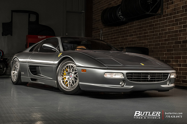 Фото дисков HRE 300 Глянцевый лак на Ferrari F355