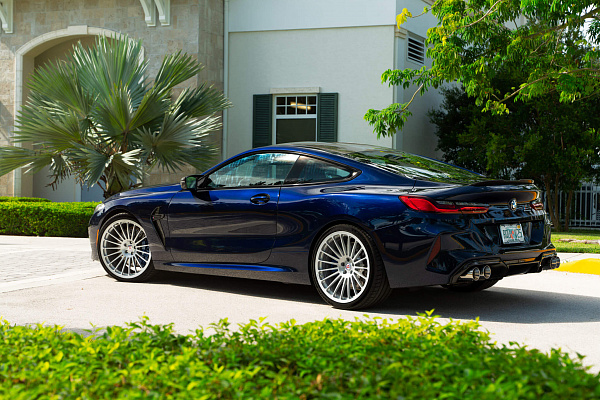 Фото дисков HRE 309M Серебро на BMW 8/M8