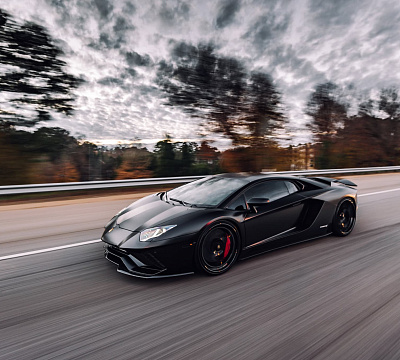 Фото дисков Brixton Forged TR05 на Lamborghini Aventador