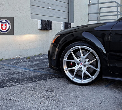 Фото дисков HRE P101 на Audi TT (8J)