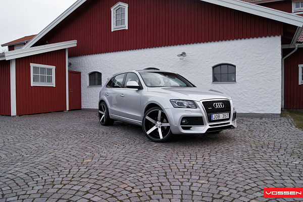 Фото дисков Vossen CV3 Алмазная проточка на Audi Q5 (8R)