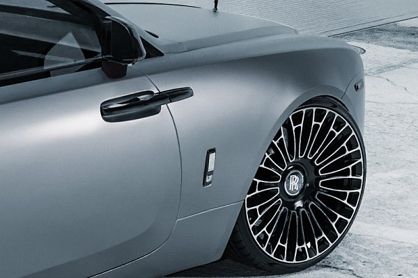 Фото дисков Brixton Forged LX01 Алмазная проточка на Rolls-Royce Wraith