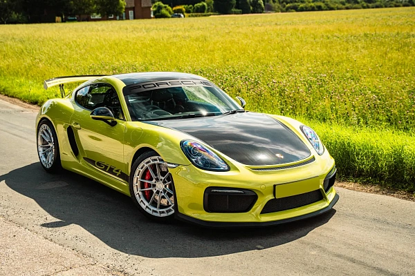 Фото дисков Bola FP3 Глянцевый лак на Porsche Cayman II