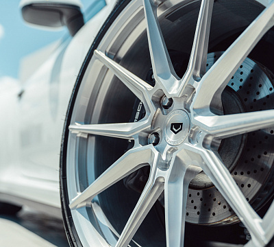 Фото дисков Vossen EVO-2 на Porsche 911 VIII