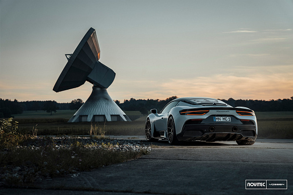 Фото дисков NOVITEC NF10 Черный глянец на Maserati MC20