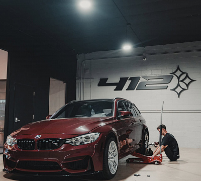 Фото дисков Brixton Forged FDE06 на BMW 3/M3 (F3x/F80)