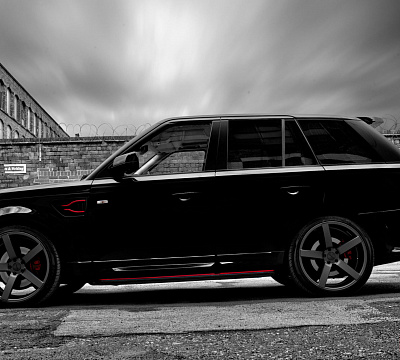 Фото дисков Vossen CV3 на Land Rover Range Rover Sport I