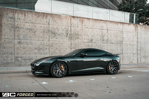 Фото дисков BC Forged HCA381 Глянцевый графит на Jaguar F-Type