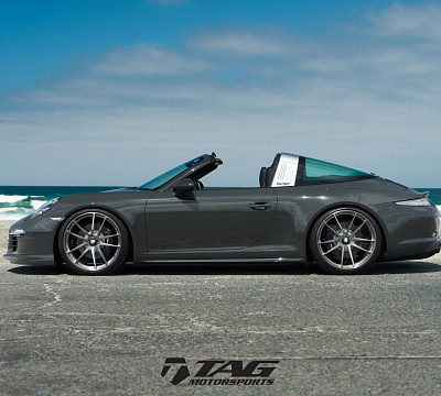 Фото дисков HRE P104 на Porsche 911 VII