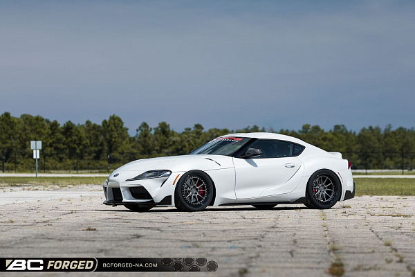 Фото дисков BC Forged LE10 // MLE10 Матовый графит на Toyota Supra A90