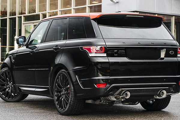 Фото дисков Kahn Kahn RS Черный сатин на Land Rover Range Rover Sport II