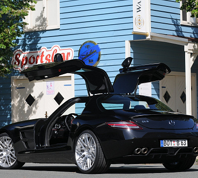 Фото дисков BRABUS Monoblock F (Platinum Edition) на Mercedes-Benz SLS AMG