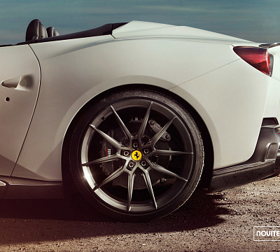 Фото дисков NOVITEC NF8 на Ferrari Portofino