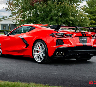 Фото дисков HRE S101SC на Chevrolet Corvette C8