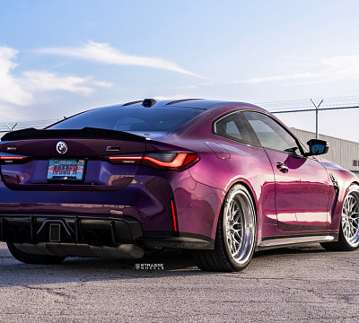 Фото дисков Strasse Wheels SV10M Track на BMW 4/M4 (G22/G82)