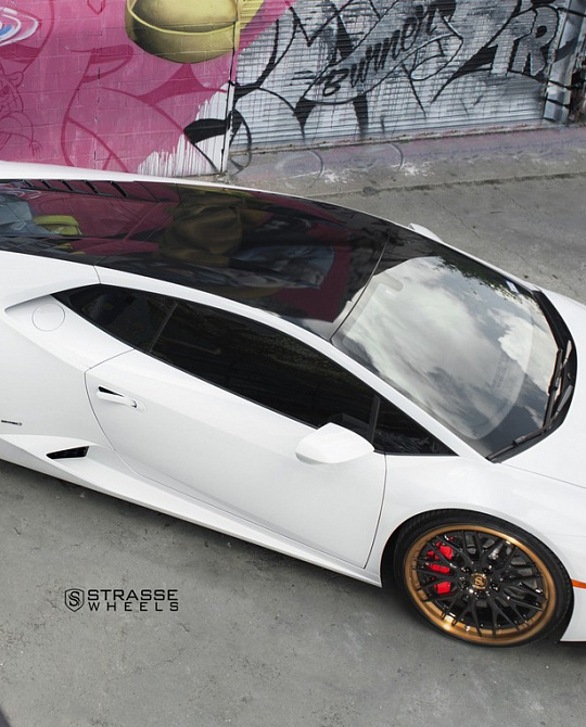 Фото дисков SV10M Deep Concave FS Другой цвет на Lamborghini Huracan