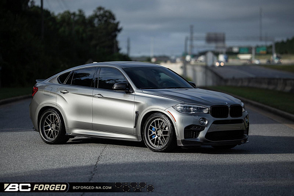 Фото дисков BC Forged LE72 // MLE72 Матовый графит на BMW X6/X6 M (F16/F86)