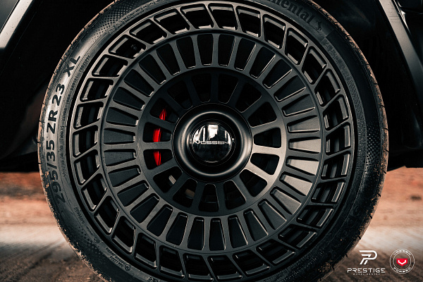 Фото дисков Vossen LC3-13T Черный сатин на Mercedes-Benz G-Class III