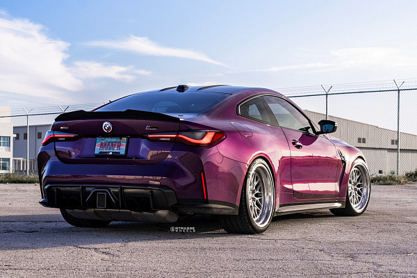 Фото дисков Strasse Wheels SV10M Track Глянцевый лак на BMW 4/M4 (G22/G82)
