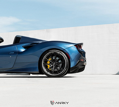 Фото дисков Anrky S3-X5 на Ferrari F8