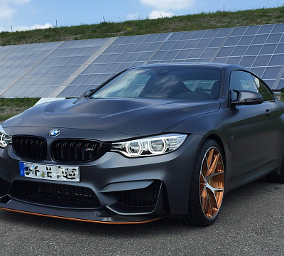Фото дисков HRE P101 на BMW 4/M4 (F32/F82)