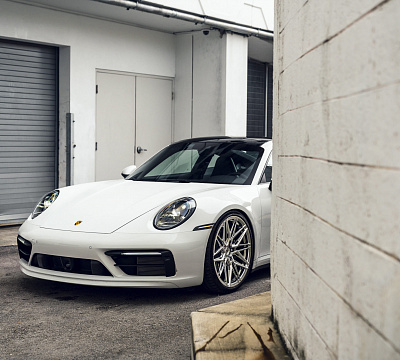 Фото дисков Vossen EVO-5R на Porsche 911 VIII