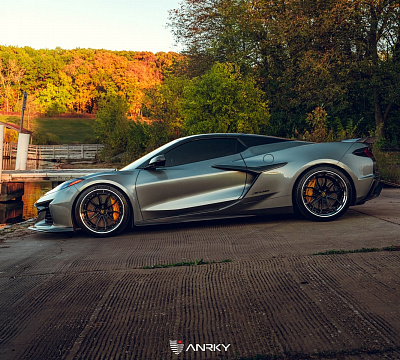 Фото дисков Anrky AN31 на Chevrolet Corvette C8