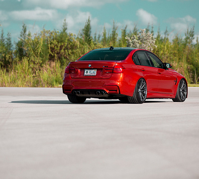 Фото дисков Vossen VFS-4 на BMW 3/M3 (F3x/F80)