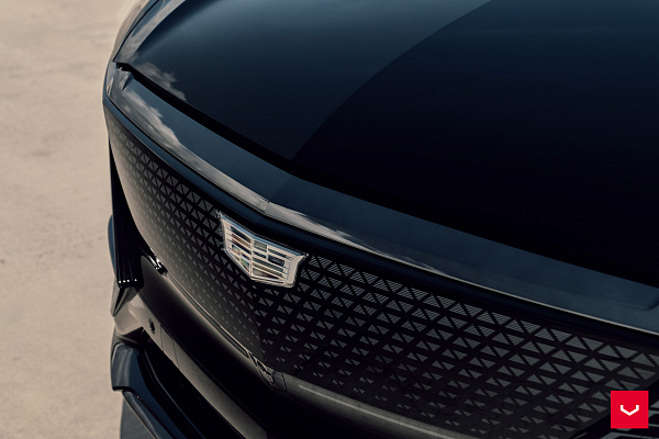Фото дисков Vossen HF6-5 Черный сатин на Cadillac Lyriq