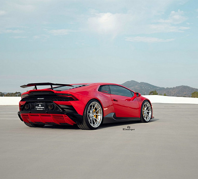 Фото дисков Anrky AN32 на Lamborghini Huracan