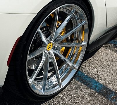 Фото дисков Anrky AN28 на Ferrari 812
