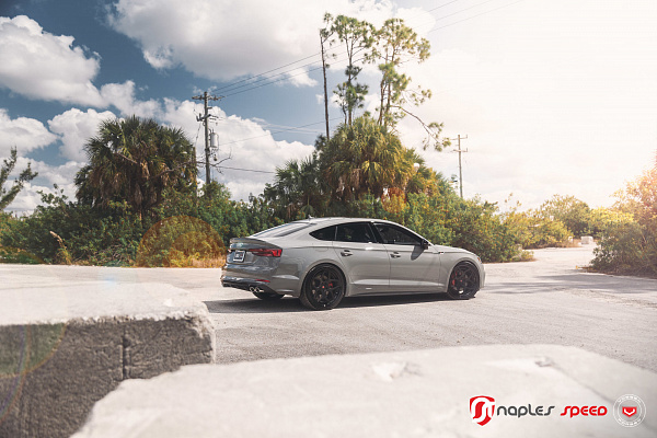 Фото дисков Vossen CG-205 (3-Piece) Черный сатин на Audi A/S/RS 5 (F5)