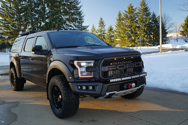 Фото дисков HRE S267H Черный сатин на Ford F-150 XIII